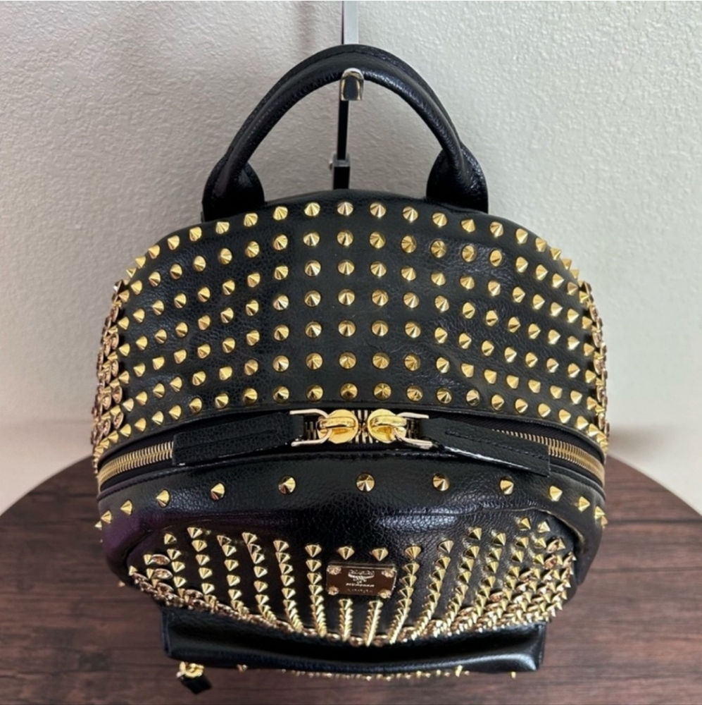 MCM/SWORSKY CRYSTALS BACKPACK COLLAB RARE - Picture 2 of 11